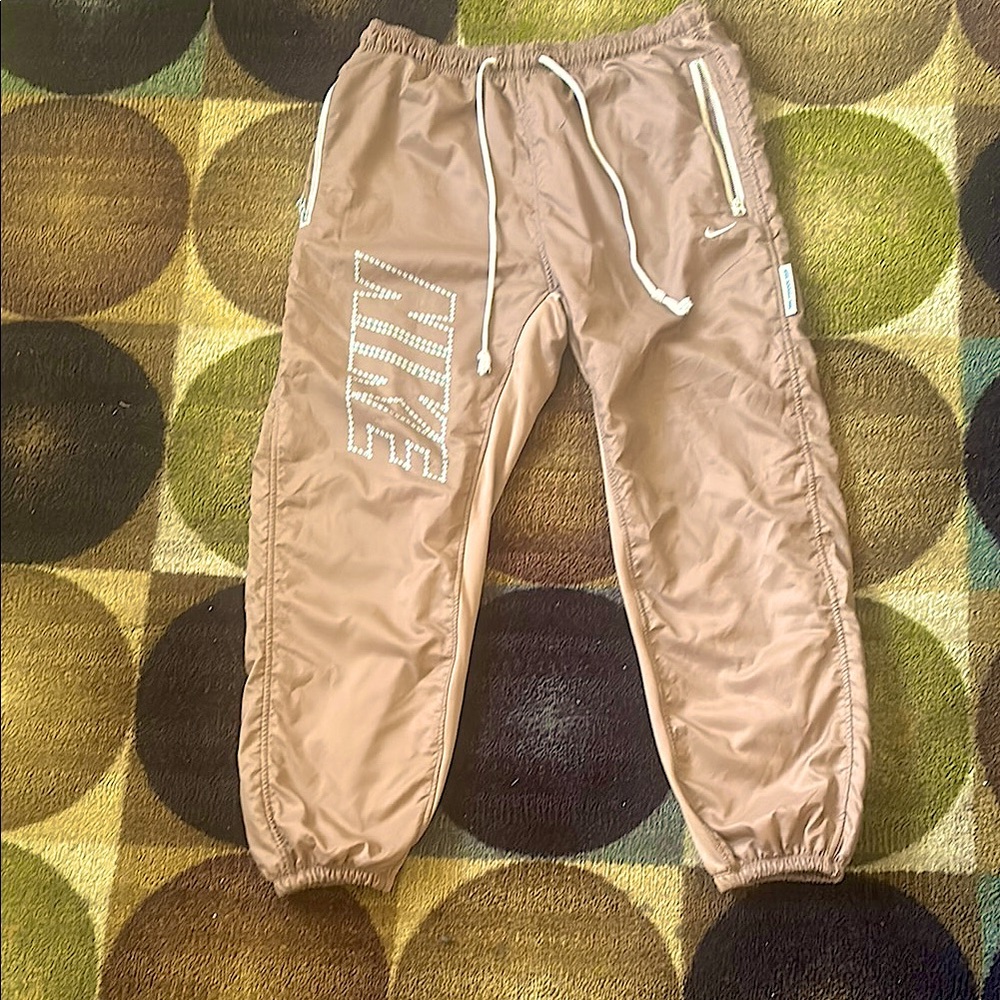 Nike man’s  brown Beige Joggers
